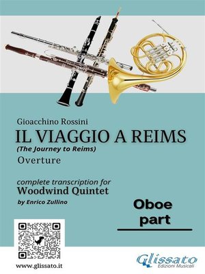 cover image of Oboe part of "Il viaggio a Reims" for Woodwind Quintet